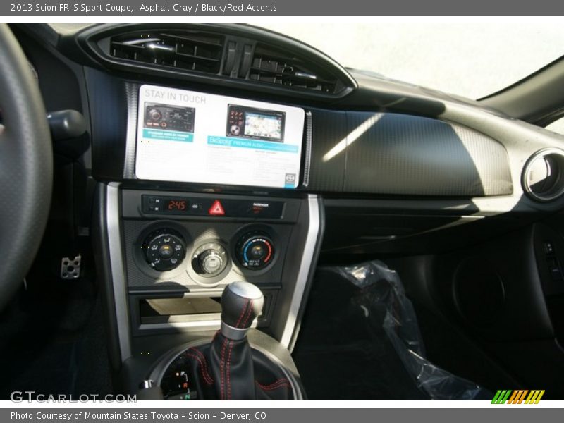 Asphalt Gray / Black/Red Accents 2013 Scion FR-S Sport Coupe