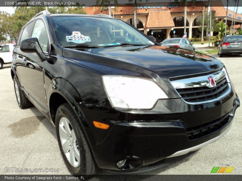 Black Onyx / Gray 2008 Saturn VUE XR