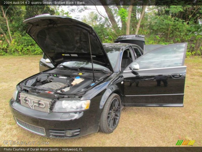 Brilliant Black / Black 2004 Audi S4 4.2 quattro Sedan