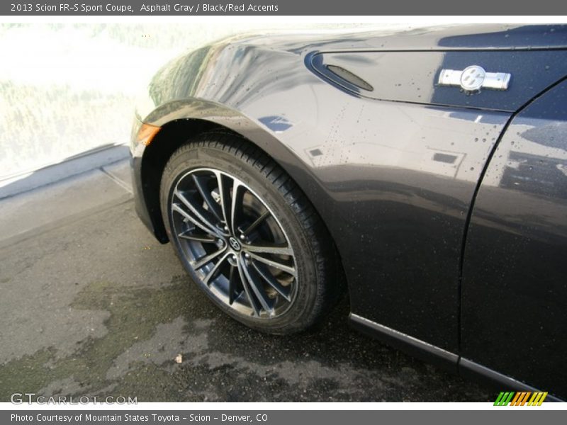 Asphalt Gray / Black/Red Accents 2013 Scion FR-S Sport Coupe