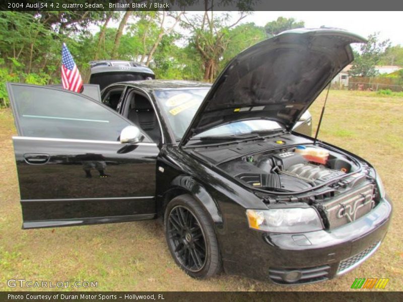 Brilliant Black / Black 2004 Audi S4 4.2 quattro Sedan