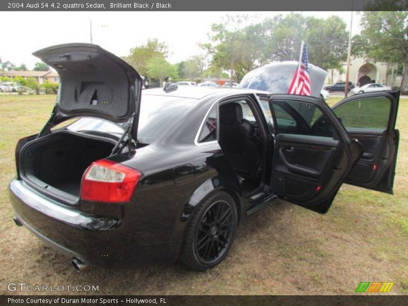 Brilliant Black / Black 2004 Audi S4 4.2 quattro Sedan