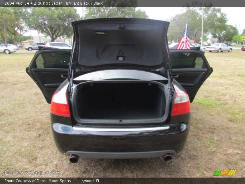 Brilliant Black / Black 2004 Audi S4 4.2 quattro Sedan