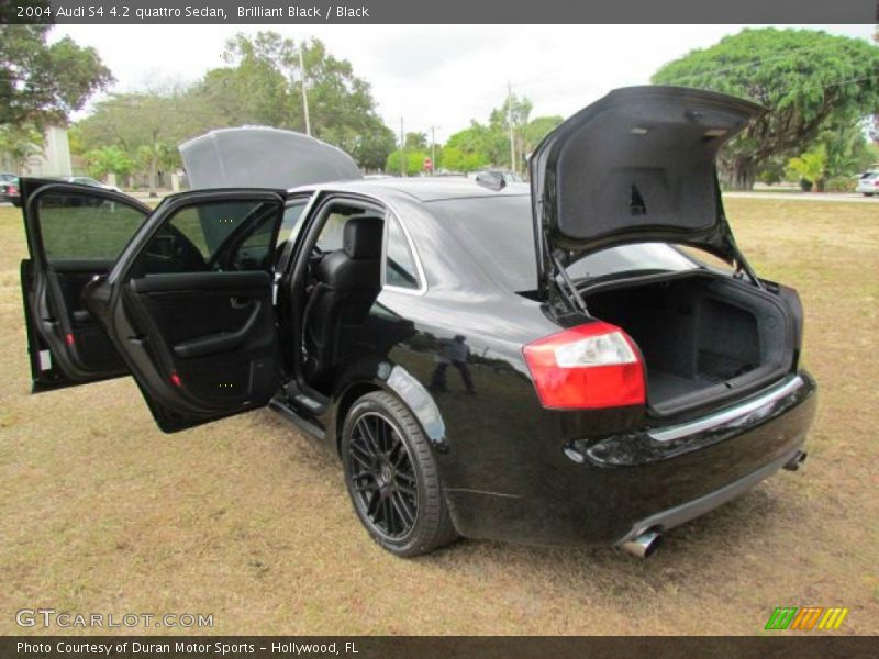 Brilliant Black / Black 2004 Audi S4 4.2 quattro Sedan