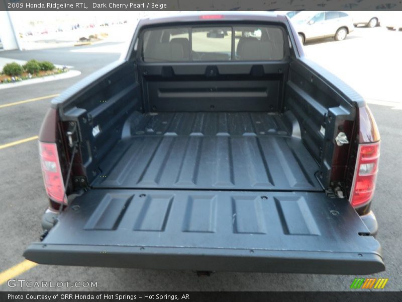 Dark Cherry Pearl / Beige 2009 Honda Ridgeline RTL