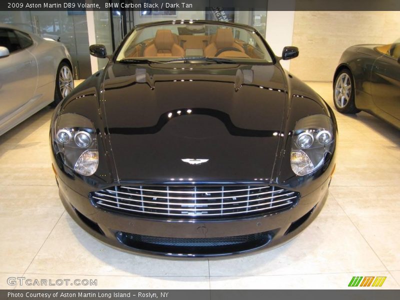 BMW Carbon Black / Dark Tan 2009 Aston Martin DB9 Volante