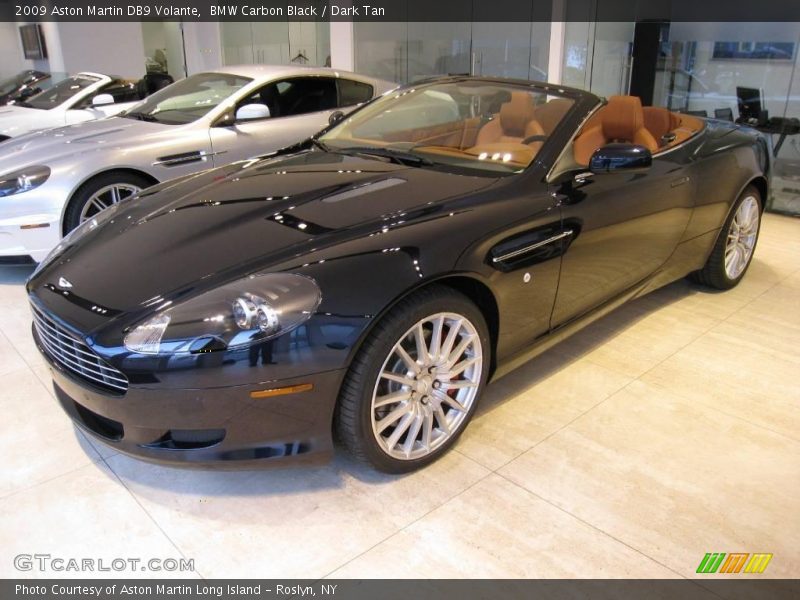 BMW Carbon Black / Dark Tan 2009 Aston Martin DB9 Volante