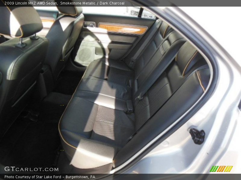 Smokestone Metallic / Dark Charcoal 2009 Lincoln MKZ AWD Sedan