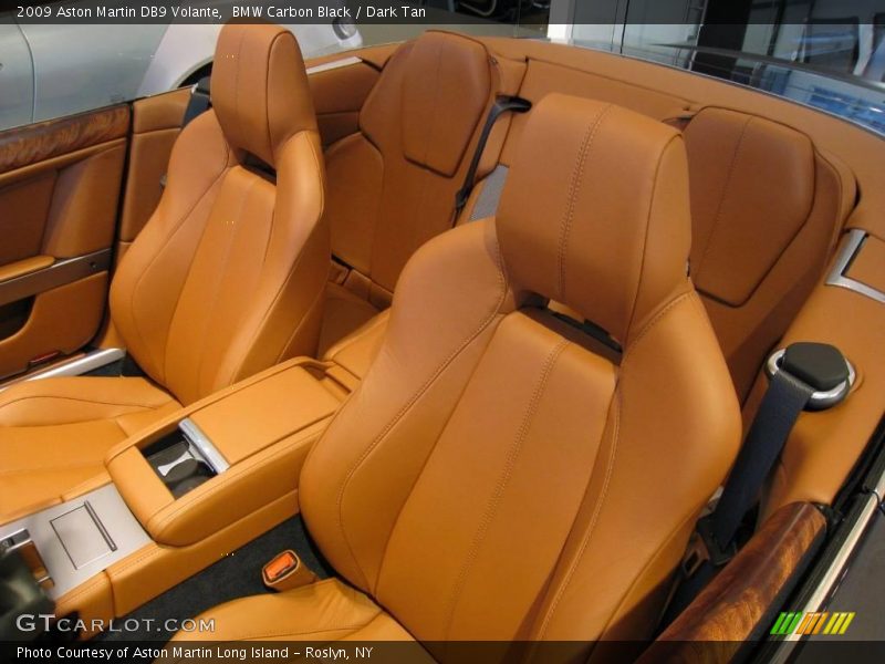 BMW Carbon Black / Dark Tan 2009 Aston Martin DB9 Volante