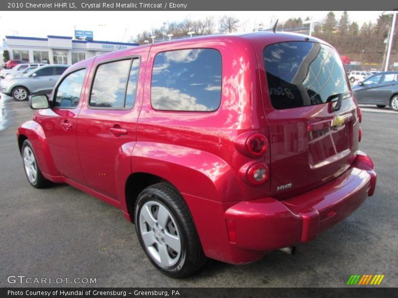 Crystal Red Metallic Tintcoat / Ebony 2010 Chevrolet HHR LS