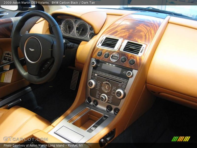 BMW Carbon Black / Dark Tan 2009 Aston Martin DB9 Volante