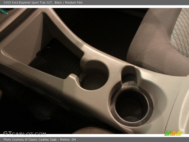Black / Medium Flint 2003 Ford Explorer Sport Trac XLT