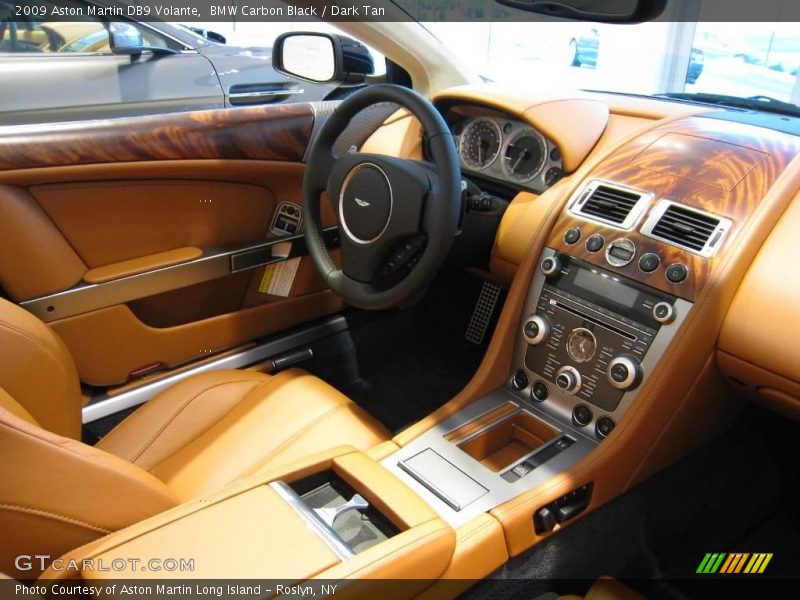 BMW Carbon Black / Dark Tan 2009 Aston Martin DB9 Volante