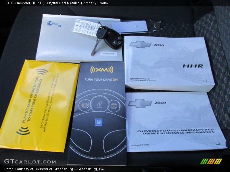 Crystal Red Metallic Tintcoat / Ebony 2010 Chevrolet HHR LS