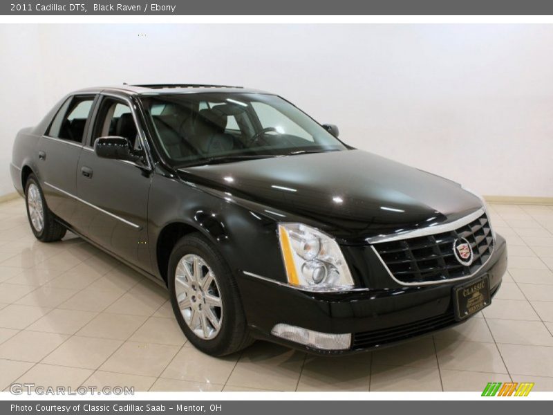 Black Raven / Ebony 2011 Cadillac DTS