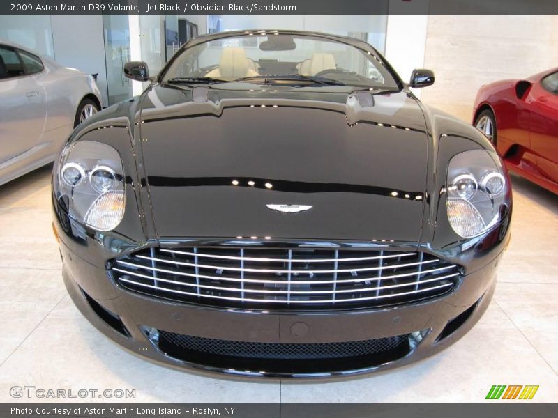 Jet Black / Obsidian Black/Sandstorm 2009 Aston Martin DB9 Volante
