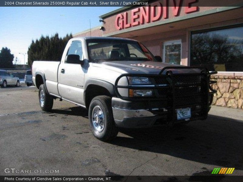 Silver Birch / Dark Charcoal 2004 Chevrolet Silverado 2500HD Regular Cab 4x4