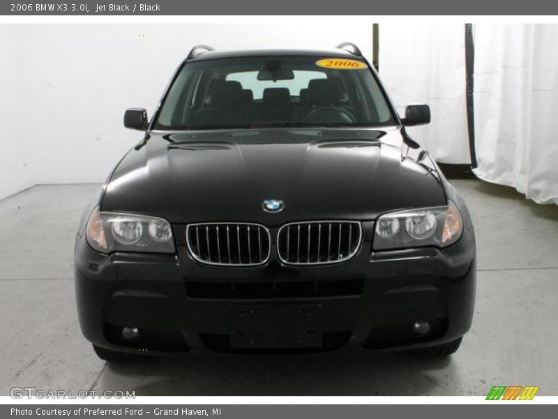 Jet Black / Black 2006 BMW X3 3.0i