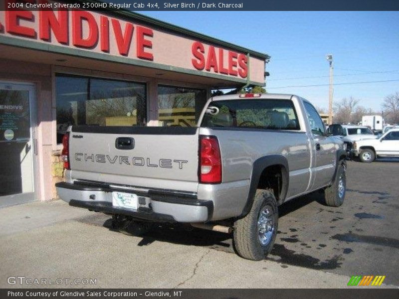 Silver Birch / Dark Charcoal 2004 Chevrolet Silverado 2500HD Regular Cab 4x4