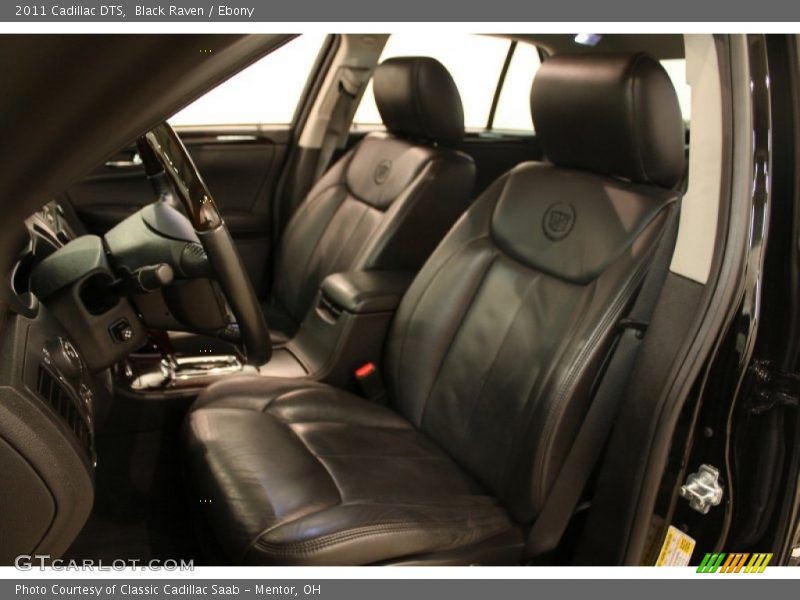 Front Seat of 2011 DTS 