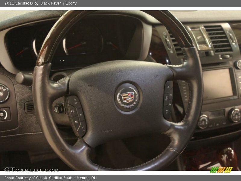 Black Raven / Ebony 2011 Cadillac DTS