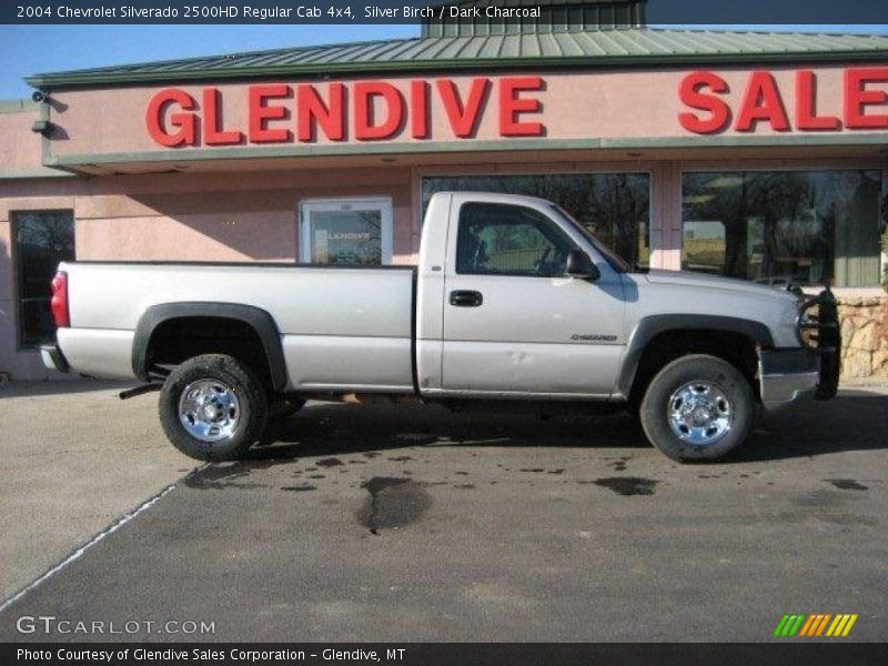 Silver Birch / Dark Charcoal 2004 Chevrolet Silverado 2500HD Regular Cab 4x4