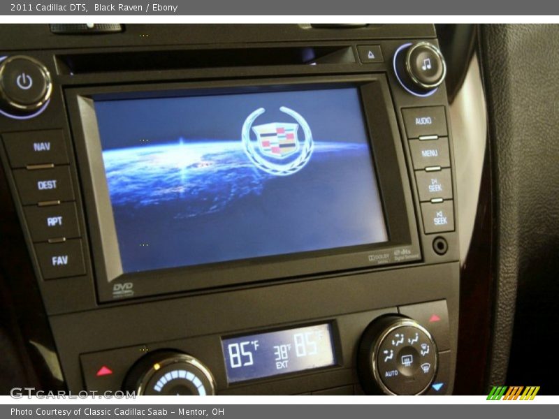 Black Raven / Ebony 2011 Cadillac DTS