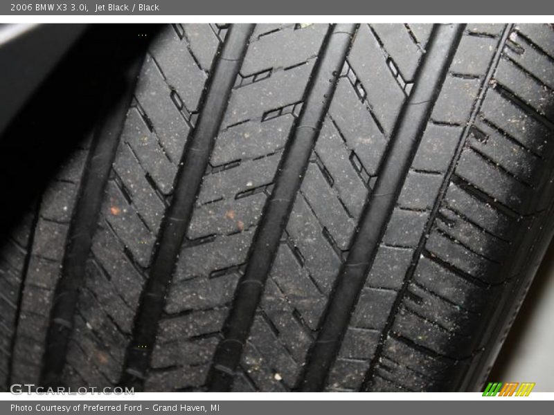 Jet Black / Black 2006 BMW X3 3.0i
