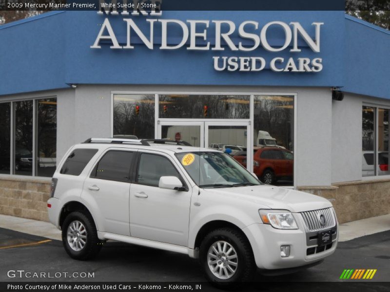 White Suede / Stone 2009 Mercury Mariner Premier