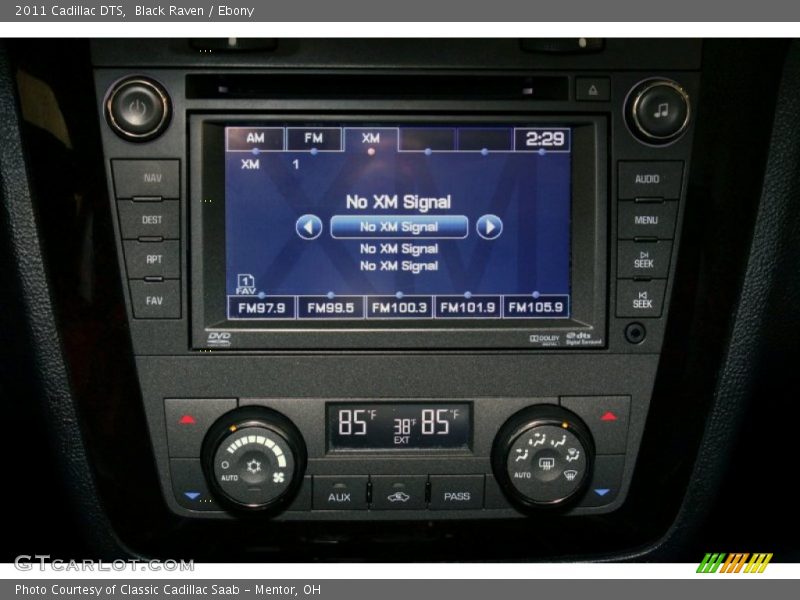 Black Raven / Ebony 2011 Cadillac DTS