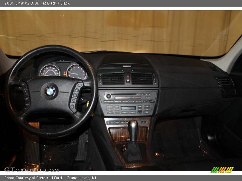 Jet Black / Black 2006 BMW X3 3.0i