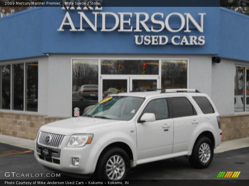 White Suede / Stone 2009 Mercury Mariner Premier