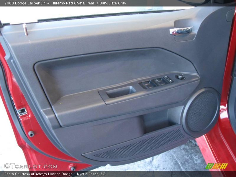 Inferno Red Crystal Pearl / Dark Slate Gray 2008 Dodge Caliber SRT4