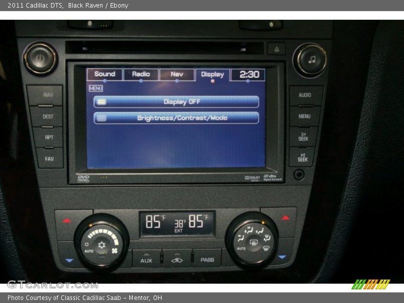 Black Raven / Ebony 2011 Cadillac DTS