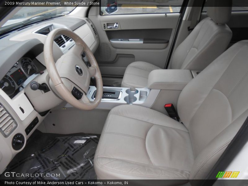White Suede / Stone 2009 Mercury Mariner Premier