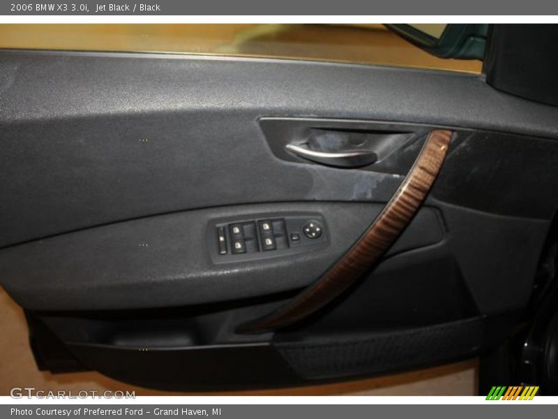 Jet Black / Black 2006 BMW X3 3.0i