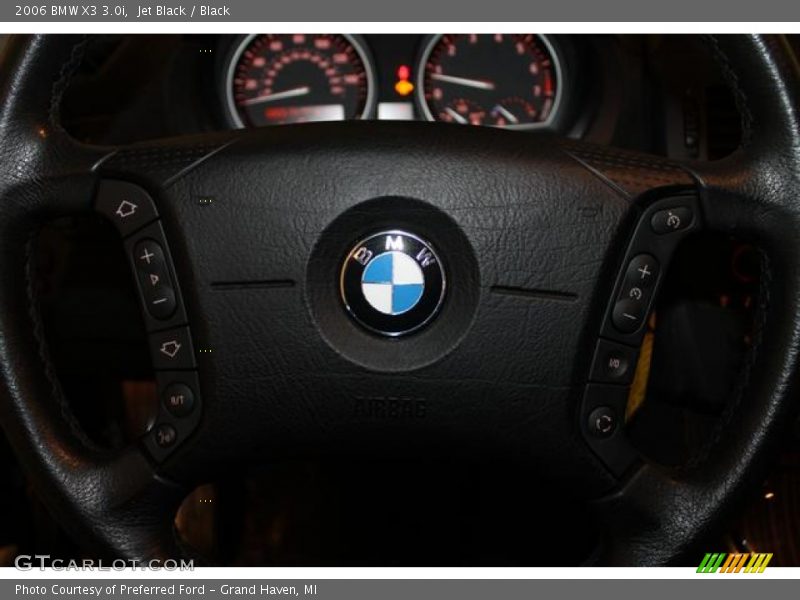 Jet Black / Black 2006 BMW X3 3.0i
