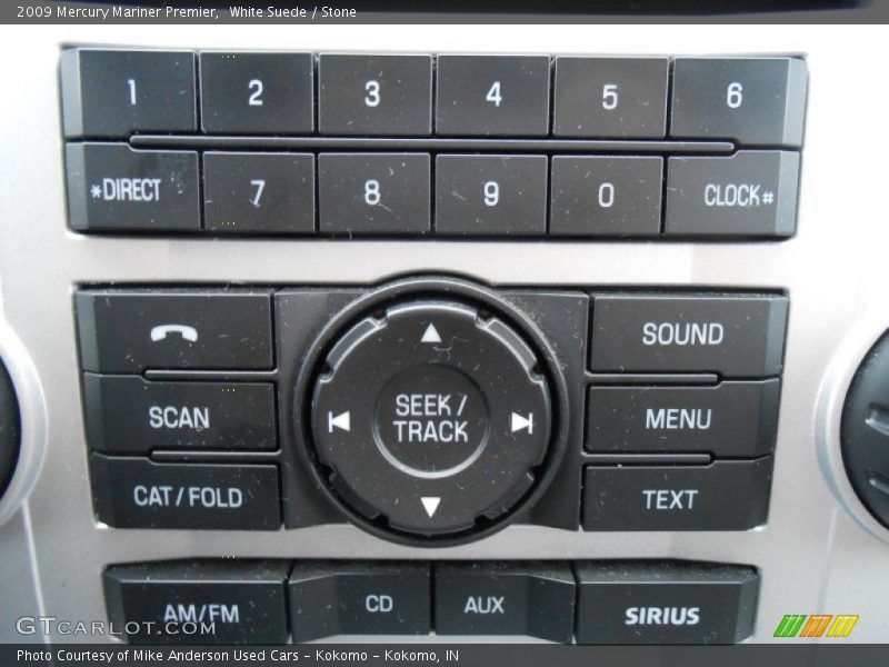 White Suede / Stone 2009 Mercury Mariner Premier
