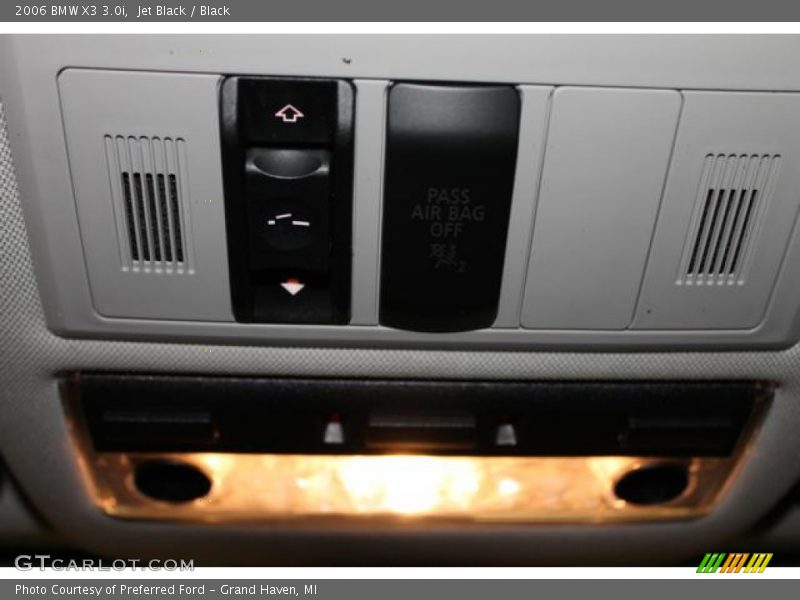 Jet Black / Black 2006 BMW X3 3.0i