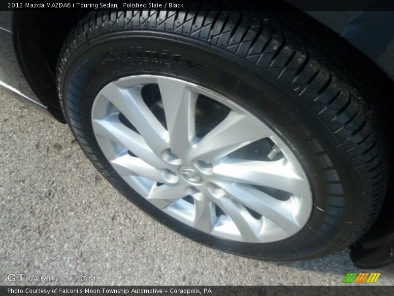 Polished Slate / Black 2012 Mazda MAZDA6 i Touring Sedan