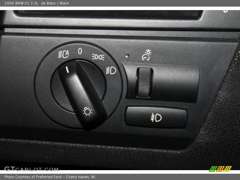 Jet Black / Black 2006 BMW X3 3.0i