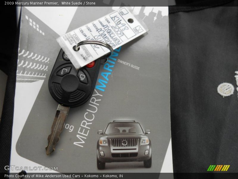 White Suede / Stone 2009 Mercury Mariner Premier