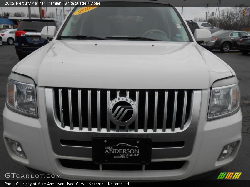 White Suede / Stone 2009 Mercury Mariner Premier