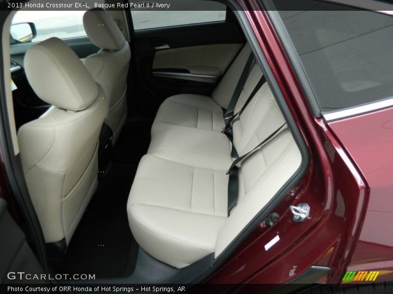 Rear Seat of 2013 Crosstour EX-L