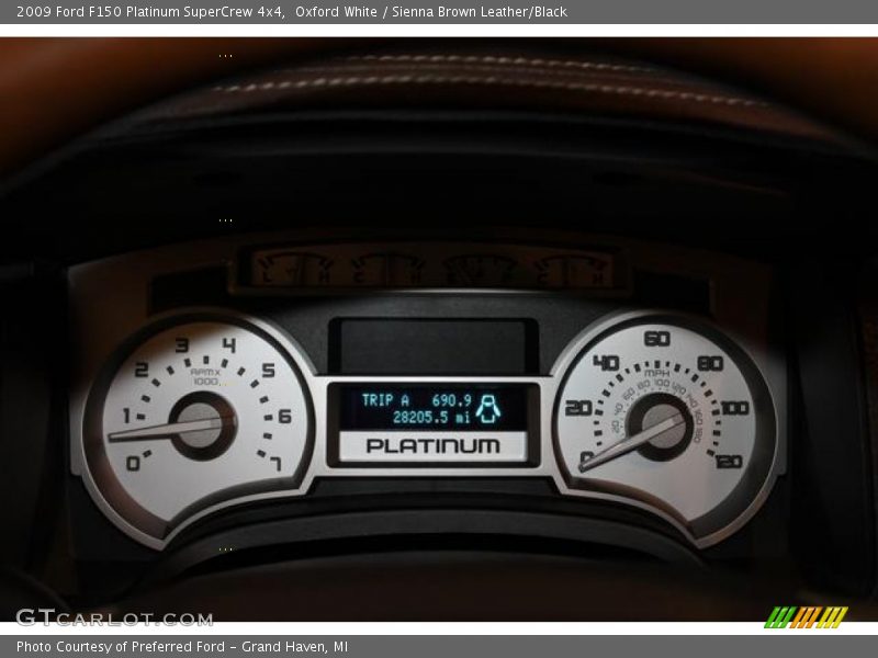  2009 F150 Platinum SuperCrew 4x4 Platinum SuperCrew 4x4 Gauges