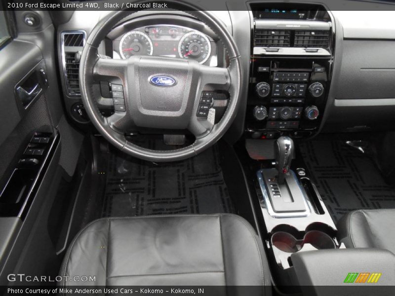 Black / Charcoal Black 2010 Ford Escape Limited 4WD