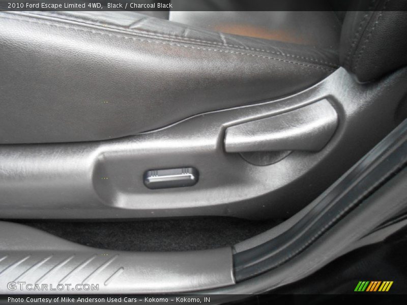 Black / Charcoal Black 2010 Ford Escape Limited 4WD
