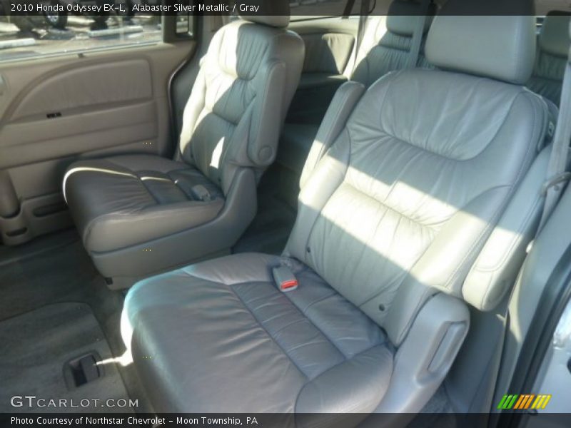 Alabaster Silver Metallic / Gray 2010 Honda Odyssey EX-L