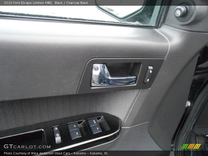 Black / Charcoal Black 2010 Ford Escape Limited 4WD