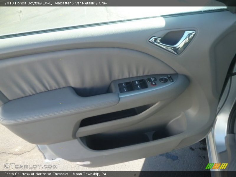 Alabaster Silver Metallic / Gray 2010 Honda Odyssey EX-L